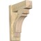 Ekena Millwork Merced Rough Sawn Craftsman Outlooker, Douglas Fir, 6"W x 16"D x 20"H OUT06X16X20MRC04RDF - alternate 1